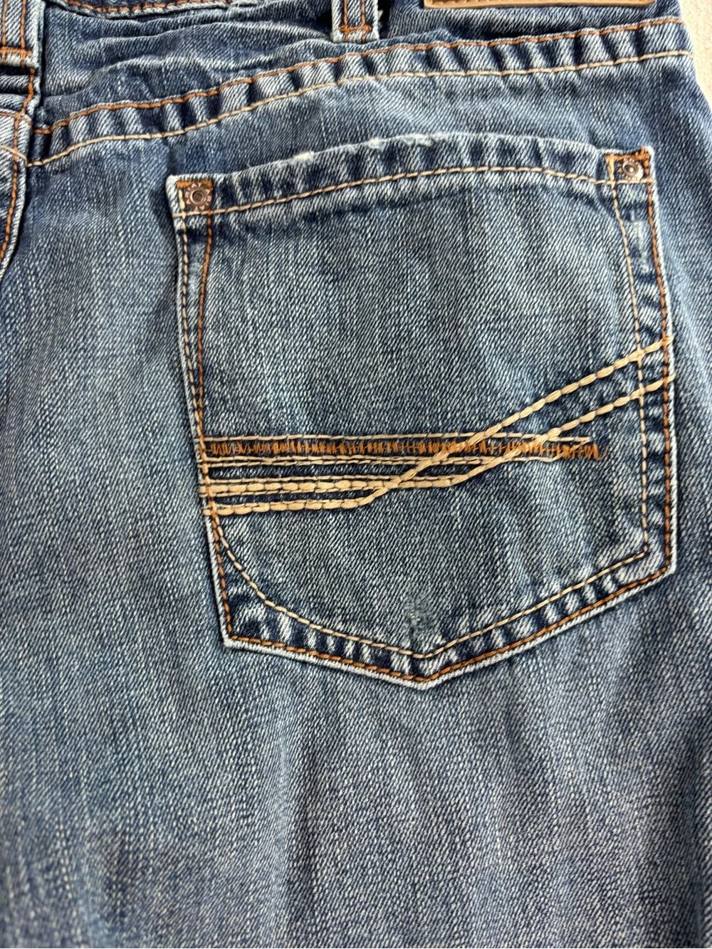 Ariat M4 Relaxed Boot Cut Jeans Men’s 40x32 Blue Western Denim Cowboy Pants